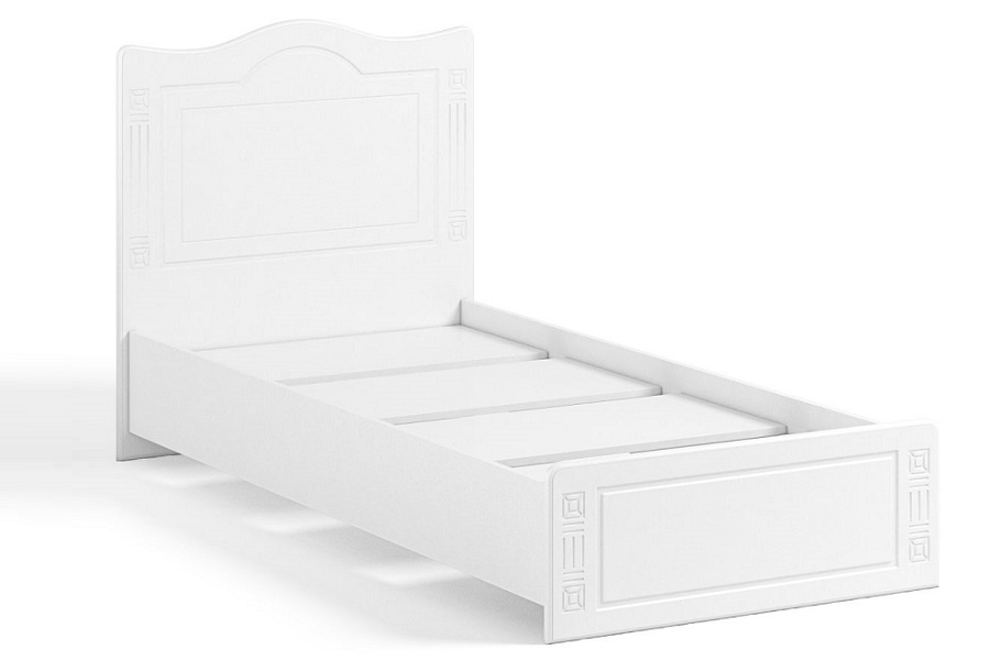 Кровать Афина АФ 10 (900) / Белое дерево