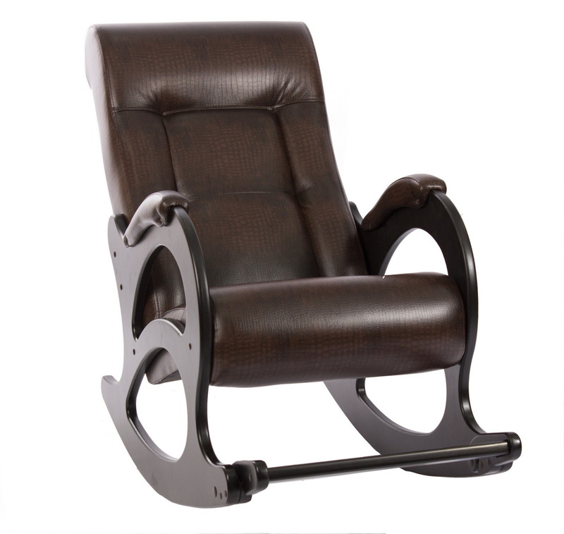 Кресло качалка с подножкой Dondolo 44 б/л